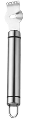 Lemon Grater Zester,Stainless Steel Lemon Grater Zester,Stainless Steel Orange Tool Citrus Peeler with Loop,Fruit Hanging Or