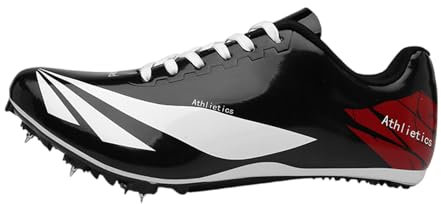 Kraftpaid Atletismo 8 Clavos Zapatillas,Zapatos con Clavos Pista Campo,Clavos De Running,Transpirable CóModo Antideslizante Ligero,PortáTil,para Hombres,Mujeres JóVenes Atletismo,Correr