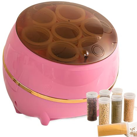 CYTBEK Air Tight Food Storage Container, Cereal Dispenser, Compartment Design Airtight Food Containers, 750ml Per Single Box, Great For Cereal, Flour, Sugar, Baking Supplies Storage Box pink