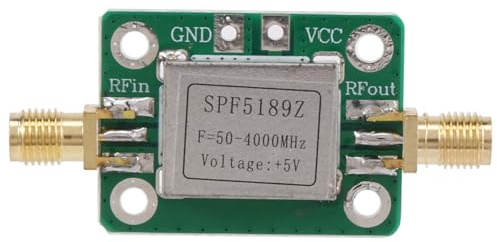 Diheohg RF Amplifier, LNA Low Noise 50-4000MHz SPF5189Z RF Amplifier for Amplifying FM Radio Signal HF VHF UHF