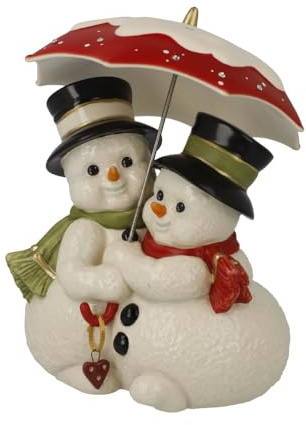 Goebel Figur Schneemann - Winterliebe Weihnachten