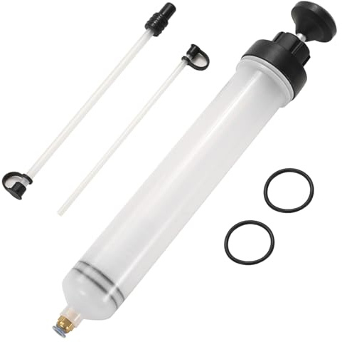 Greluma 1 Set Extractor fluidos 500CC,extractor aceite manguera larga y tubos extensión,extractor líquido frenos,bomba fluido automotriz,bomba succión cortadoras césped,autos,barcos y carritos de golf