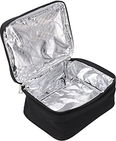 Bolsa de Almuerzo Portátil con Calefacción USB, Fiambrera con Revestimiento de Película de Aluminio para Trabajadores de Oficina con Tela Oxford para una Fácil Limpieza
