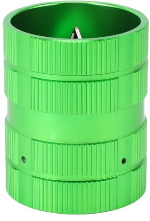 Leftwei Alesatore per Tubi, Sbavatore per Tubi Interni Ed Esterni, 4 Alesatori in Carburo Solido per Diametro da 1/4 a 2 1/8, Ideale per in Rame e PVC