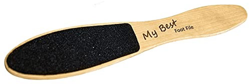 MY BEST Pedicure Tool Foot File Double Sided Wooden eco Sustainable Birch My Best Design