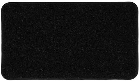 Prest-O-Fit Decorian 5-0103 Trittschutz für Wohnwagentreppen, 35,6 x 61 cm, Obsidian-Schwarz
