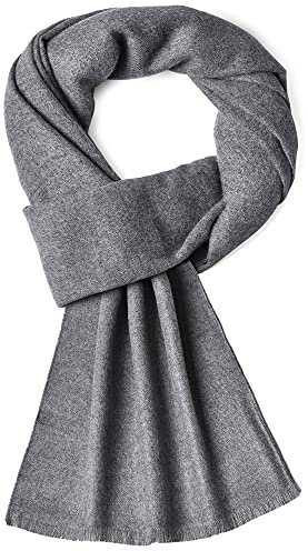 Eioeoey Herren Schals Dicker Kaschmir Schal für Herren Warm Weiche Wolle Kaltes Wetter Schal für Winter Herbst