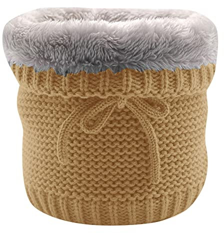 Halswärmer Halstuch Männer Halstücher Loopschal einfarbig Warm Dick Gesichtsschal Loopschal Flauschig Warmer Winter Loop Schal Strickschal mit Wolle Gestrickter Schlauchschal