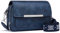 Roulens Damen Handy Umhängetasche, Vegan Leder Crossbody Bag Schultertasche mit Verstellbar Abnehmbar Breiter Gurt