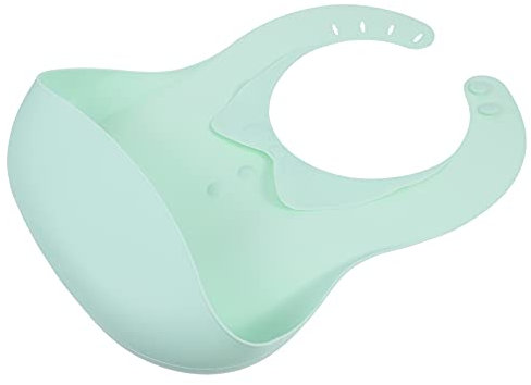 Toyvian Silikon-baby-bandana-lätzchen Sabberlätzchen Kleinkind-lätzchen Mit Fänger Flexibles Fütterungslätzchen Für Jungen Und Mädchen