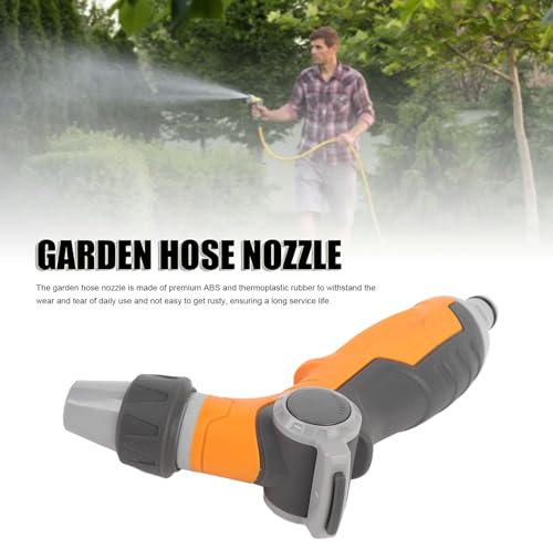 Gartenschlauchdüse, Verstellbare, Auslaufsichere, Multifunktionale Gartensprühdüse Zum Bewässern von Pflanzen, Waschen von Autos