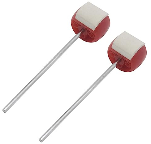 ERINGOGO 2stücke Schlagzeugpedal-filz aus Filz Abs und Metall für Bassdrum-pedal Ersatz für Schlagzeugteile und Zubehör für Schlaginstrumente