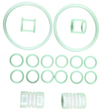 18-teiliges Zubehör, Dichtungsringe, Dichtungen, Armaturen, kompatibel for VEVOR, Softeismaschinen