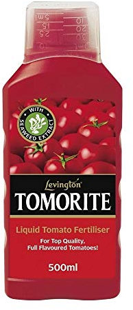 Fertiliser Levington Tomorite Seaweed Enriched Liquid Tomato 500ml (1 Bottle)