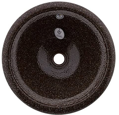 CERÁMICA RAMBLEÑA | Lavabo sobre encimera | Lavabo pequeño | lavabos Redondos | Lavabo encimera | Lavabo suspendido | Modelo 05 | 41x41x18 cm