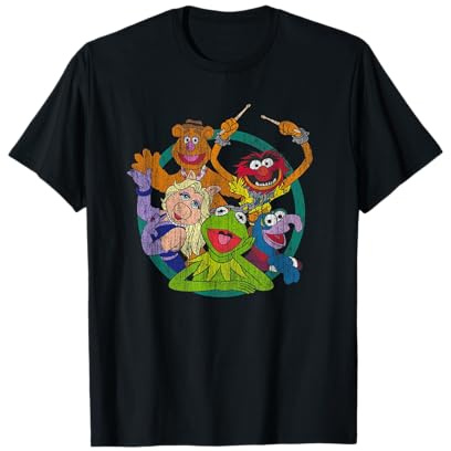 The Muppets Group Circle T-Shirt
