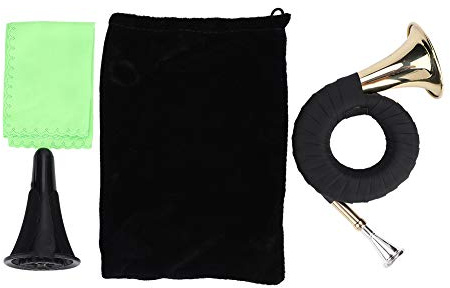 Jagdhorn, Mini Messing Bb Jagdhorn Micro French Horn Messinginstrumenten-Set