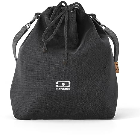 monbento – Isoliertasche MB Fresh – Isotherme Lunch Bag für Brotdose/Lunchbox – Ideal für Arbeit/Unterwegs/Picknick – Leicht & robust - Schwarz