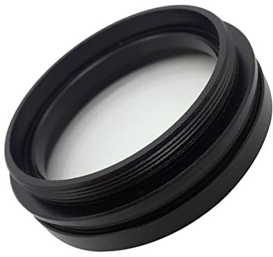 Mikroskop-Zubehör, Mikroskop-Hilfslinse, 1 x Stereomikroskop, Hilfsobjektivlinse, Schutz, Barlowlinse mit 48 mm Befestigungsgewinde, Haltbarkeit und zuverlässige Leistung