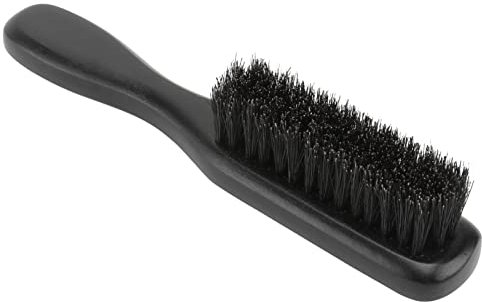 DOITOOL Bartbürste Mit Langem Holzgriff Borstenbürste Für Bartpflege Salonbürste Zum Rasieren Pflegeartikel Für Männer Einfach Zu Reinigen Tragen
