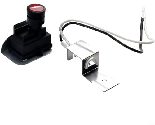 HpLive Elektronische Zünder Kit für Weber Q1200 Q2200 64868 Serie Gasgrill Ersatz Zündsatz, Zündung Kit BBQ Grill Druckknopf Zünder