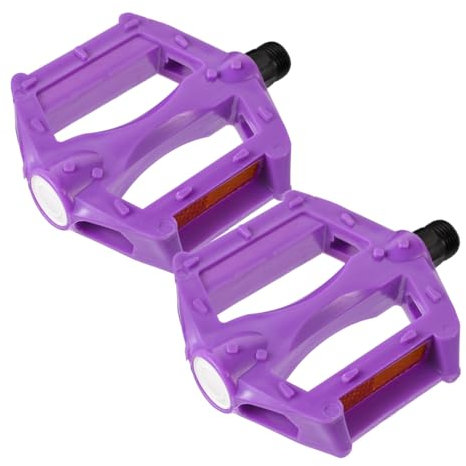 BESPORTBLE Lila Fahrrad-ersatzpedale Für Kinderfahrräder Mit Anti-rutsch-oberfläche, Leicht Und Langlebig Für Outdoor-fahrradfahren