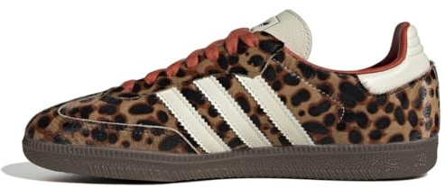 Adidas Samba OG Damen-Sneaker, Leopardenmuster Gummi, 37 1/3 EU