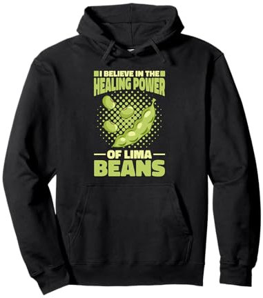 Lima Bean Funny Planting Vegetable Seeds Pullover Hoodie