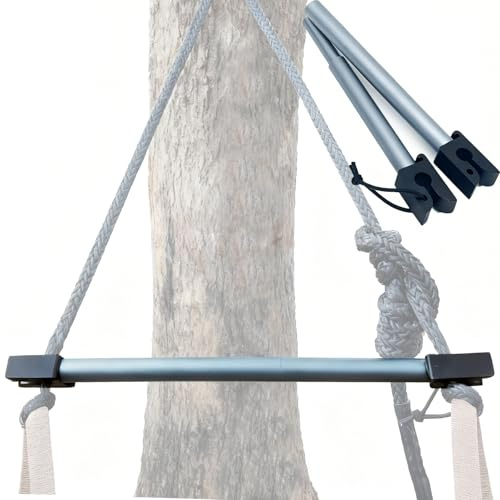 ZIVOXIA Hip Pinch Eliminator for Saddle Hunting, Saddle Bridge Spreader Bar, Stops Hip Pinch & Discomfort, 15 Aluminum Lightweight at 3.2oz, Compatible with Most Saddles