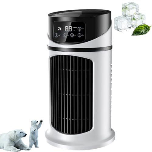 Neksong PureAirPro MINI Climatiseur Portable Avec Réservoir D'eau, Ventilateur De Climatiseur Humidifiant Silencieux