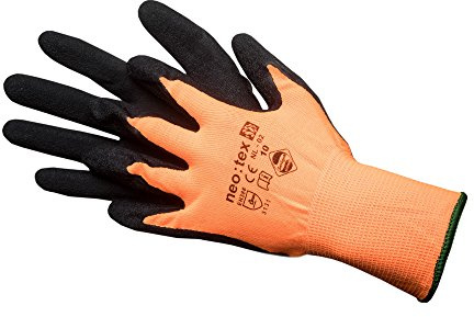 JAH guantes de punto de algodón/poliamida con puntos de PVC – agarre antideslizante para almacén, montaje y expedición