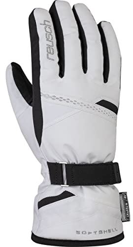 Reusch Winterhandschuhe für Damen | extra warm, wasserdicht & atmungsaktiv | winddichte Skihandschuhe mit Softshell, für Alltag, Freizeit & Wintersport, Größe 6-8,5, Hannah R-TEX XT