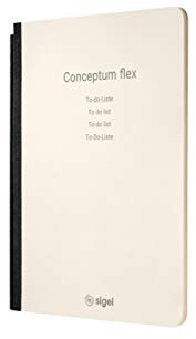 SIGEL CF221 Heft To-do-Liste, DIN A5 - für Business Notiersystem Conceptum flex, aus nachhaltigem Papier