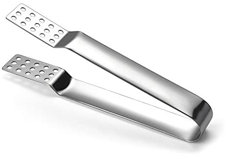 Tea Bag Squeezer Tongs, Stainless Steel Ice Sugar Tongs for Tea Party Coffee Bar Kitchen and Wedding Birthday