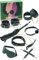 MySecretCase BDSM Bondage Kit - Esposas Eróticos Sexuales Mujer, Juguetes Eroticos para Pareja, Set de Juegos Adultos, Arnes, Mordaza Boca para Hombres, Fusta y Latigo Sado, Arnés Sexualmujer (Verde)