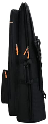 Posaunentasche Tragbar und Robust, Schwarz, aus Oxford Gewebe | Rucksack und Handtragefunktion, Große Kapazität, Weiches Velvets Innenfutter
