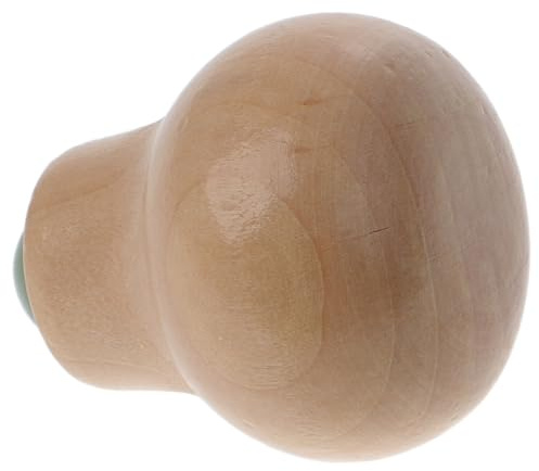 TOVINANNA Outil de Massage du Visage Rouleau de Massage Portable en Acier Inoxydable et Bois Apaisant et Pratique pour Visage et Cou pour Soin Quotidien