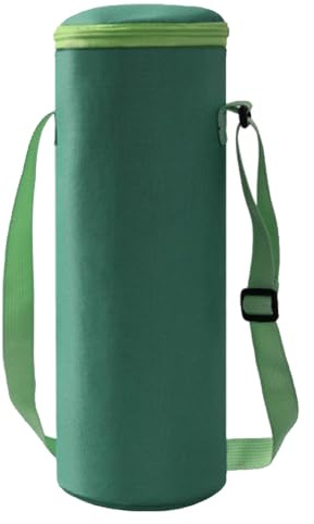 WSXQAZ Wine Cooler Bag, Water Bottle Carrier Bag with Shoulder Strap Insulated & Padded Portable Sports Water Bottle Bags Insulated Bottles Cool Bags for Men Women Hiking