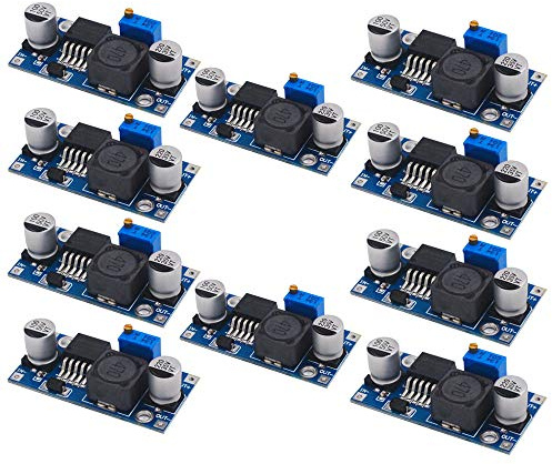 senvenelec 10 Pack LM2596S DC to DC High Efficiency Voltage Regulator 3.0-40V to 1.5-35V Power Supply Buck Converter DIY Adjustable Power Supply Module.