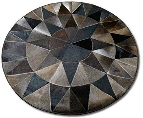 Vip Leather NEU KUHFELL Patchwork Teppich Cod 38980HRA (100 cm)