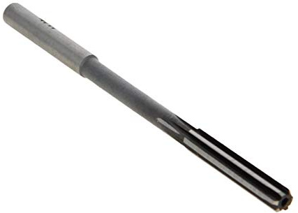 Utoolmart Schnellarbeitsstahl, H7, Bohrreibahle, 4 mm Durchmesser, gerader Schaft, Maschinen-Reibahle, Fräswerkzeug für Bohrmaschine, 2 Stück