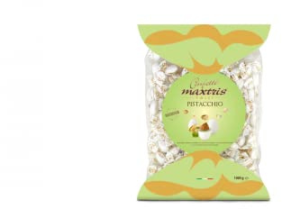 Confetti Maxtris Gusto Twist Incartati Caramella, PISTACCHIO