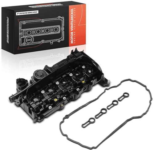 Frankberg Ventildeckel mit Schrauben 11127810584 | Kompatibel mit 5er F10, 3er Touring E91, X1 E84, 4 Cabriolet F33 F83, 2 Coupe F22, 3er F30 F35 F80, 5er Gran Turismo F07