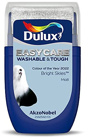 Dulux Easycare Washable & Tough Tester Paint - Bright Skies - 30 Milligrams,5599878