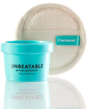 COCUNAT - Unbeatable - Deodorant Cream - Bacteria Neutraliser - Lasts up to 7 days - No Antiperspirants - Natural Ingredients - Paraben & Aluminium Free Deodorant - 40g