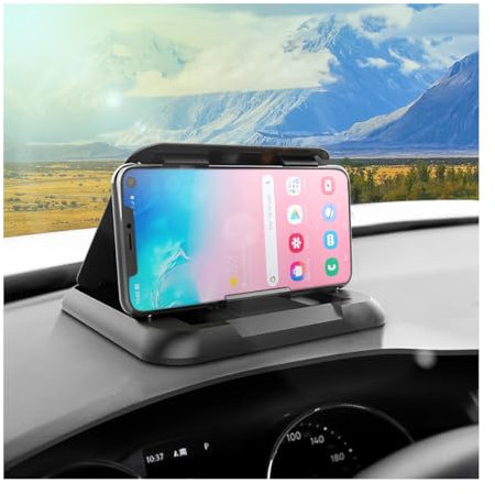 JNNJ Supporto Del Telefono in Silicone per Auto, Supporto Del Telefono Del Cruscotto Dell'auto Antiscivolo, Supporto Della Tazza Di Aspirazione Eccellente per Telefono Dell'auto per Vari Cruscotti