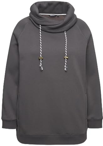 Ulla Popken Damen Langarm-Shirt T-Shirts