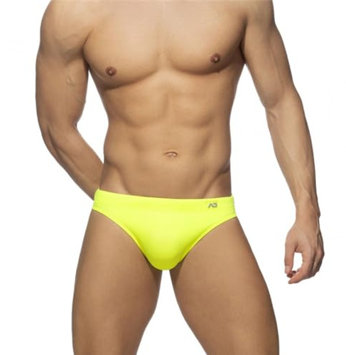 AHMXYG Bañadores de Natación para Hombre Calzoncillos de Baño Playa Trajes De Baño Deporte Secado Rápido Moda Shorts STDK6 (Verde Fluo, XXL)