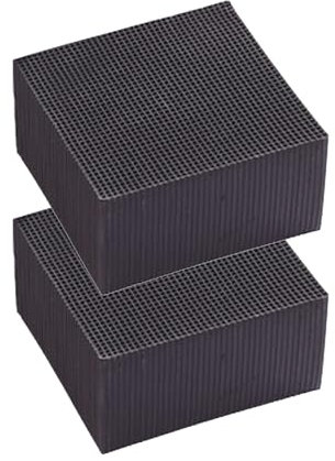Aquarium Wasserreiniger Würfel, Aktivkohle-Pellets, Wiederverwendbarer Wasserreiniger-würfel, Superstarker Aktivkohle Wasserreiniger Filter Für Aquarien, Teiche - 10x10x5cm (2PCS)
