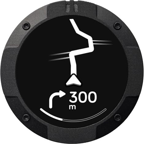 Beeline Moto II - Sistema di navigazione per motori | Navigazione mondiale | Mini carte a carte | 14 ore Temps écoulé, Protezione contro l'acqua e la pulizia IP67, Premio USB-C avec support de support